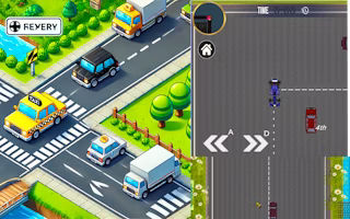 Cab Car - Taxi Driving & Passenger Pickup